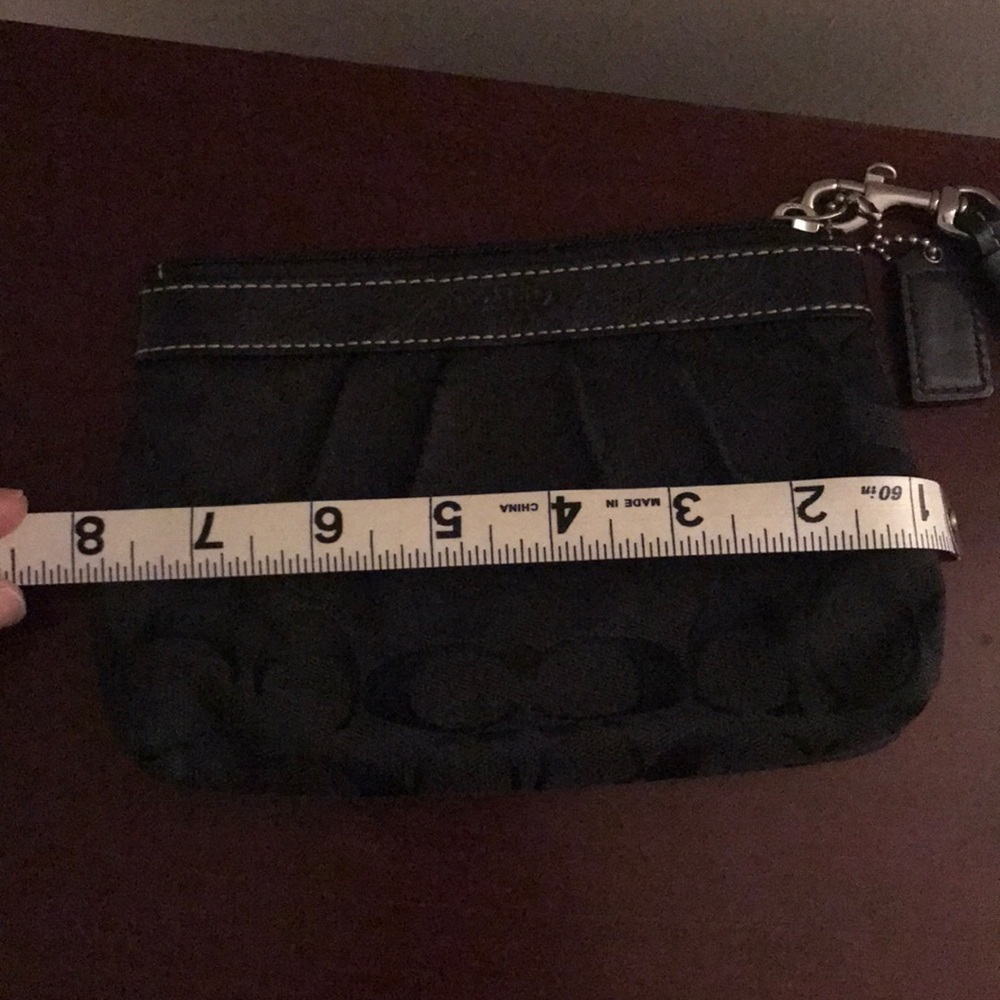 Coach black wristlet - Picture 2 of 5